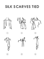 100% Pure Mulberry Silk Women Square Scarf Prints Headband Neckerchief Luxury Female Hair Ornament Female Bandana Scarves 53CM