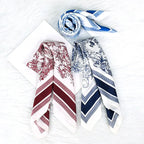 70*70cm New Literary Fashionable Bandana Simulation Silk Temperament Square Scarves Women Spring/Summer Soft Satin Scarf