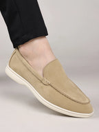 Men's British loafers retro casual one foot casual versatile lazy shoes
