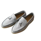 25 Hot Selling High-Grade Sheepskin Wear-Resistant Casual Loafer shoes Couple's Loafers Customizable Colors top quality A040224