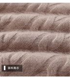 Winter New Men's Thickened Sweater Mink Cashmere Sweater Pullover Round Neck Twisted Large Size Casual Underlay Knitted Warm Top