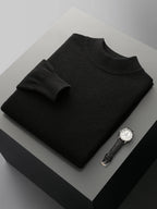 Addonee Men's Cashmere Sweater 100% Merino Wool Pullover Soft Warm O-Neck  Knitwear Quality Casual Smart Jumpers Tops Clothing