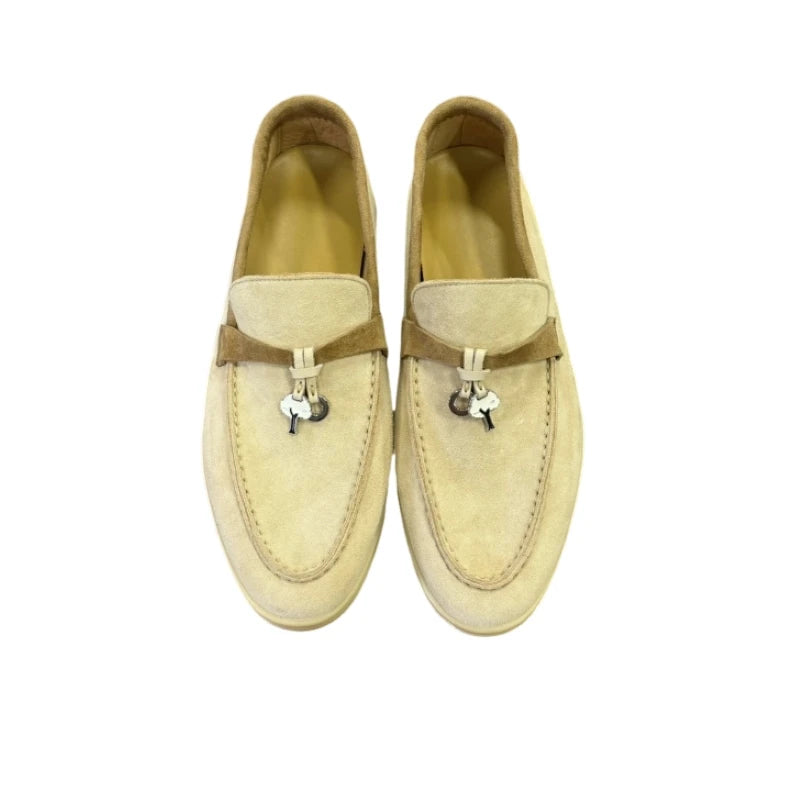 25 Hot Selling High-Grade Sheepskin Wear-Resistant Casual Loafer shoes Couple's Loafers Customizable Colors top quality A040224
