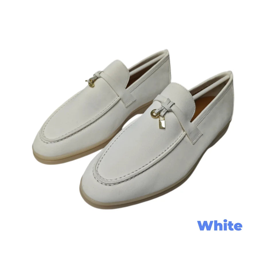 25 Hot Selling High-Grade Sheepskin Wear-Resistant Casual Loafer shoes Couple's Loafers Customizable Colors top quality A040224