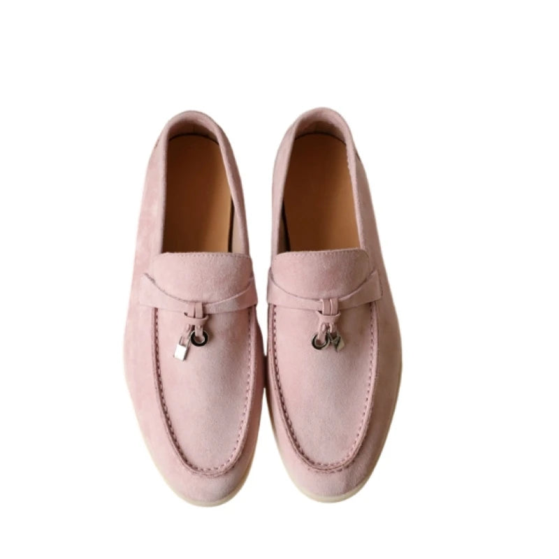25 Hot Selling High-Grade Sheepskin Wear-Resistant Casual Loafer shoes Couple's Loafers Customizable Colors top quality A040224