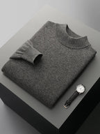 Addonee Men's Cashmere Sweater 100% Merino Wool Pullover Soft Warm O-Neck  Knitwear Quality Casual Smart Jumpers Tops Clothing