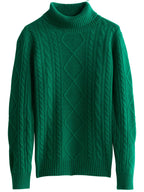 Cashmere Sweater Women Knitted Sweaters 100% Merino Wool Turtleneck Long-Sleeve Knit Pullover 2022 Winter Autumn Jumper Clothing