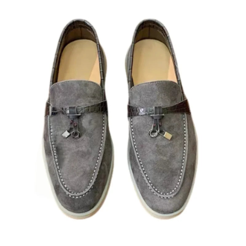 25 Hot Selling High-Grade Sheepskin Wear-Resistant Casual Loafer shoes Couple's Loafers Customizable Colors top quality A040224