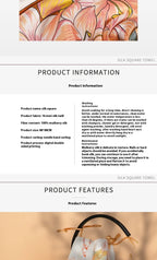 New 90 square twill silk sunscreen women's square  shawl scarf