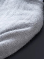 Men's Cashmere Sweater Autumn Winter  O-neck Long Sleeve Pullover  Casual Clothing 100% Merino Wool high-end Knitwear Top