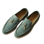 25 Hot Selling High-Grade Sheepskin Wear-Resistant Casual Loafer shoes Couple's Loafers Customizable Colors top quality A040224
