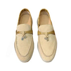 25 Hot Selling High-Grade Sheepskin Wear-Resistant Casual Loafer shoes Couple's Loafers Customizable Colors top quality A040224