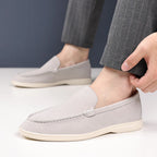 Men's British loafers retro casual one foot casual versatile lazy shoes