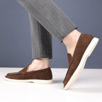 Men's British loafers retro casual one foot casual versatile lazy shoes