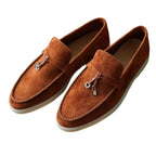 25 Hot Selling High-Grade Sheepskin Wear-Resistant Casual Loafer shoes Couple's Loafers Customizable Colors top quality A040224