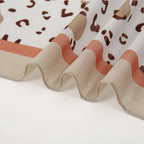 110*110cm Satin Square Scarf Women Big Size Shawl Ink Wash Style Luxury Design Scarf Floral Printed Handkerchief Damask Hijab