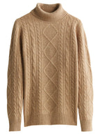 Cashmere Sweater Women Knitted Sweaters 100% Merino Wool Turtleneck Long-Sleeve Knit Pullover 2022 Winter Autumn Jumper Clothing