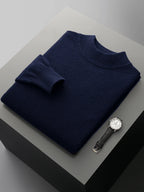 Addonee Men's Cashmere Sweater 100% Merino Wool Pullover Soft Warm O-Neck  Knitwear Quality Casual Smart Jumpers Tops Clothing