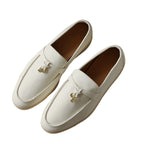 25 Hot Selling High-Grade Sheepskin Wear-Resistant Casual Loafer shoes Couple's Loafers Customizable Colors top quality A040224