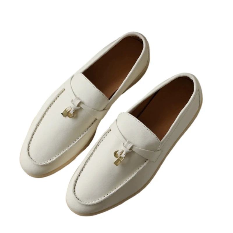 25 Hot Selling High-Grade Sheepskin Wear-Resistant Casual Loafer shoes Couple's Loafers Customizable Colors top quality A040224