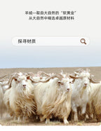 Men's 100% pure cashmere pullover casual solid color knitted sweater loose round neck Tops thick and warm Jumper