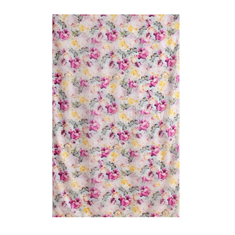 Spring and summer long strip 100% mulberry silk scarf blue silk scarf high literary sense sun protection large shawl thin