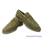 25 Hot Selling High-Grade Sheepskin Wear-Resistant Casual Loafer shoes Couple's Loafers Customizable Colors top quality A040224