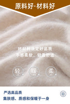 2025 Autumn And Winter New Men's Mink Wool Sweater POLO Collar Pullover Business Thick Warm Loose Oversized Knitted Sweater Tops