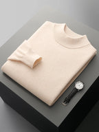 Addonee Men's Cashmere Sweater 100% Merino Wool Pullover Soft Warm O-Neck  Knitwear Quality Casual Smart Jumpers Tops Clothing