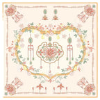 New 90 square twill silk sunscreen women's square  shawl scarf