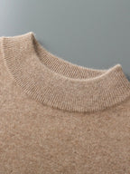 Addonee Men's Cashmere Sweater 100% Merino Wool Pullover Soft Warm O-Neck  Knitwear Quality Casual Smart Jumpers Tops Clothing