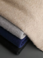 Yoyoselect Men 100% Cashmere Sweater Suit O Neck Pullover Casual Pants Luxury Soft Knitwear Autumn Winter Thick Warm Clothing