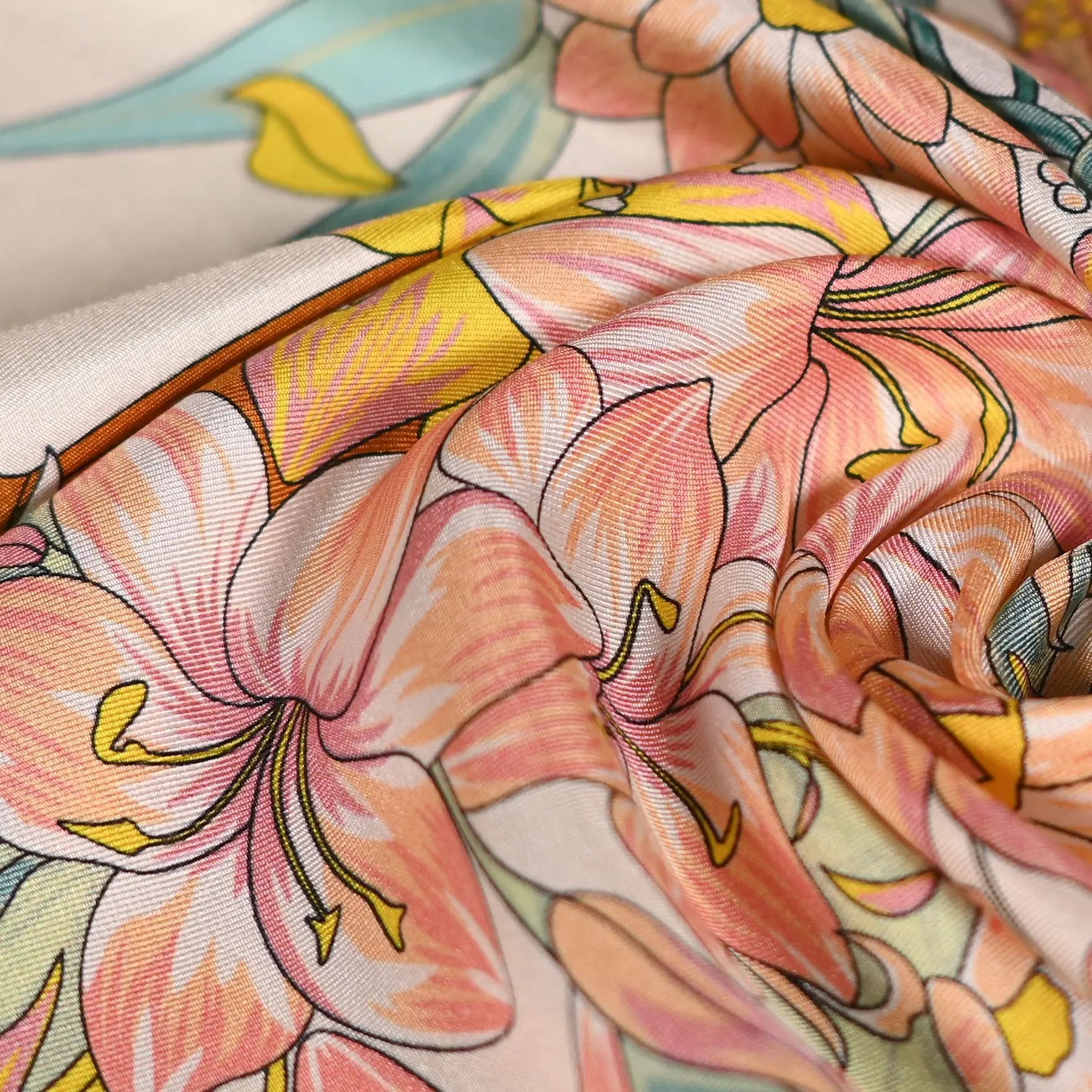 New 90 square twill silk sunscreen women's square  shawl scarf